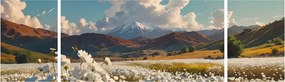 Obraz - Spokojny krajobraz (170x50 cm)