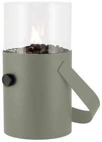 Oliwkowa lampa gazowa Cosi Original, wys. 30 cm
