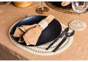 Rattanowa mata stołowa 40x30 cm – Tiseco Home Studio