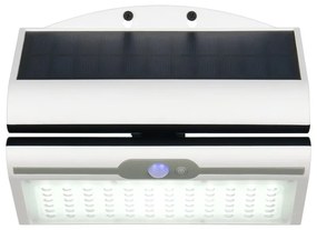 Zewnętrzna solarna lampa ścienna LED (wysokość 18,5 cm) Macapa – Reality