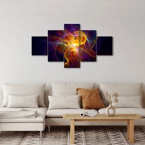 Abstrakcyjny obraz (125x70 cm)