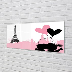 Panel szklany do Kuchni Serca nad Wieżą w Mieście