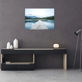 Obraz - Patrząc z molo (70x50 cm)