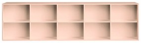 Jasnoróżowy regał wiszący 220x61x42 cm Mistral – Hammel Furniture