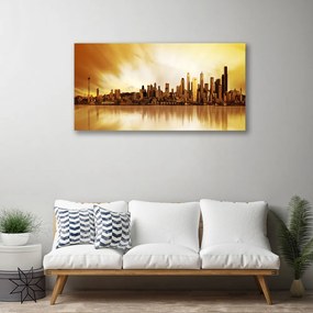 Obraz canvas na ścianę Perspektywa Nowoczesnej Ulicy