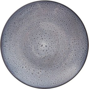 Fioletowy ceramiczny talerz ø 27 cm Glaze – Orion