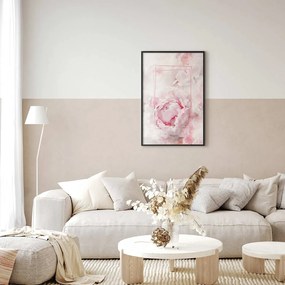 Plakat Ulotne piękno 21x30 cm z ramą czarną bez marginesu ARTGEIST B