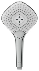 Plastikowa słuchawka prysznicowa w kolorze srebra z połyskiem IdealRain Evo Jet – Ideal Standard