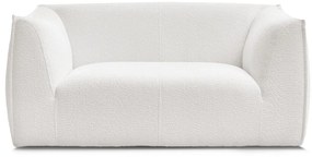 Biała sofa z materiału bouclé 170 cm Giorgia – Bobochic Paris