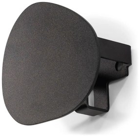 Czarny metalowy wieszak ścienny Mani – Spinder Design
