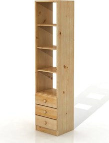 Regał z litego drewna 3S-W