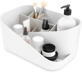 Biały plastikowy organizer łazienkowy na kosmetyki Glam – Umbra