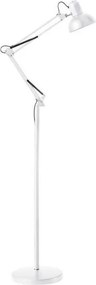 Brilagi - Elastyczna lampa podłogowa TASKER 1xE27/60W/230V 184 cm biała