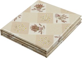 Obrus PVC BELLISA 120x140 cm, beżowy