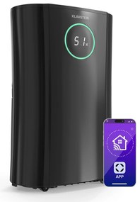 Klarstein DryFy Pro Smart 24L/24h 4L Osuszacz powietrza Czarny
