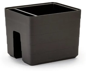 Plastia Skrzynka na kwiaty samonawadniająca Berberis 30, antracyt