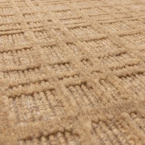 Beżowy dywan z mieszanki wełny tkany ręcznie 120x170 cm Thatch Honey – Asiatic Carpets