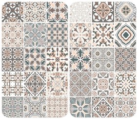 Zestaw 2 szklanych płyt ochronnych na kuchenkę Wenko Universal Tile