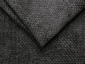 OUTLET Puf czarny szenil 92x95x43 Lupine od Micadoni