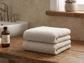 Ręcznik NORIELLE 50x90 cm beżowy, 100% bawełna