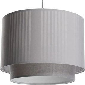 Lampa wisząca DUO LAMI LINE 40 szara