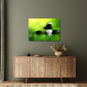 Obraz na szkle - Kamienie do relaksu (70x50 cm)