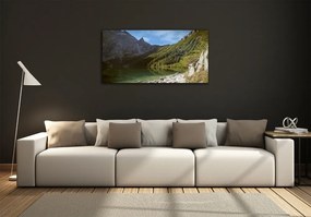 Foto obraz szklany Morskie oko Tatry