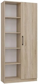 Wysoki regał na ubrania dąb sonoma R1-A60