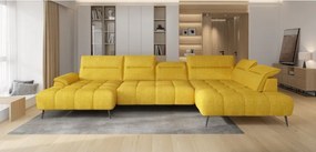 Narożnik MONTANA XL układ U Prawostronny z elektryczną regulacją siedziska WERSAL