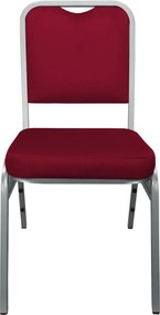 Krzesło Marco tkanina Welur bankietowe konferencyjne stelaż metalowy : Kolor Stelaża - Szary, Kolor tkaniny - VELVET - MG31