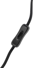 Klasyczna lampa stołowa mosiężna bez klosza - Simplo