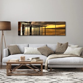 Obraz - Architektura nad wybrzeżem (170x50 cm)