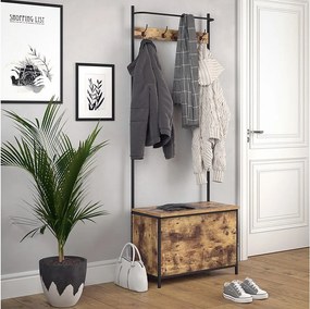 Szafa rustykalny dąb 65x30x175 fyrk