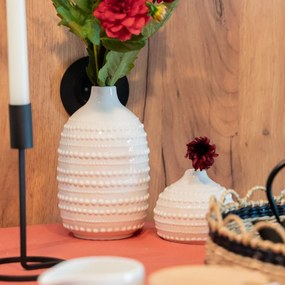 Wazon dekoracyjny Meruna, porcelanowy, 3 sztuki