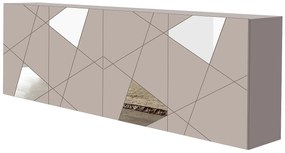 Kredens 4-drzwiowy  - Beżowy - CANTIANO