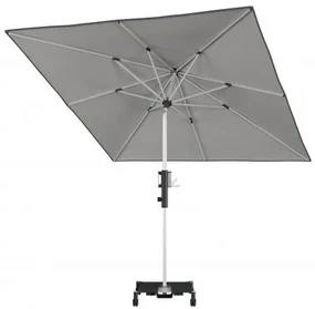 KNIRPS PHOENIX 245 x 245 cm - parasol do centrum ogrodniczego : Kolor parasola - Jasnoszary