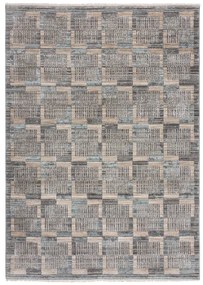 Szary/beżowy dywan 160x240 cm Evelyn Blocks – Flair Rugs