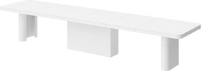 Stół Portofino biały połysk Hubertus rozkładany do 412 cm