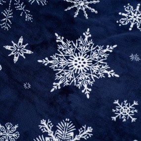 4Home Pościel mikroflanela Midnight Snowfall, 140 x 220 cm, 70 x 90 cm
