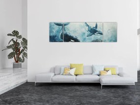Obraz - Malowidło podwodne (170x50 cm)