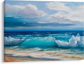 Obraz - Fale morskie (70x50 cm)