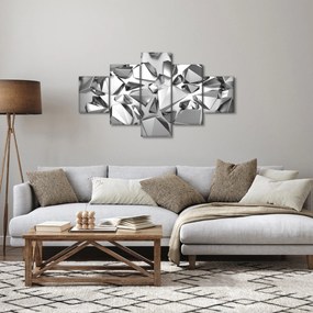 Obraz abstrakcji 3D (125x70 cm)