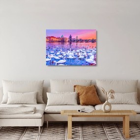Obraz na szkle - Praga (70x50 cm)