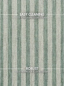 Zielony/kremowy dywan odpowiedni na zewnątrz 160x230 cm Haringey Linley – Ted Baker