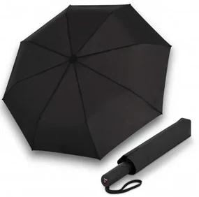 Knirps Duomatic 400 XXL czarny - elegancki parasol w pełni automatyczny