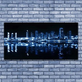 Duży obraz na płótnie Panorama Nowoczesnej Metropolii