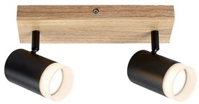 Rabalux 73122 lampa sufitowa punktowa Toras, dąb