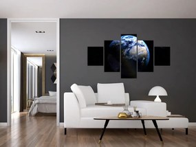 Obraz planety Ziemia (125x70 cm)