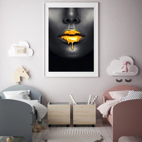 Plakat - Kobiece usta (A4)