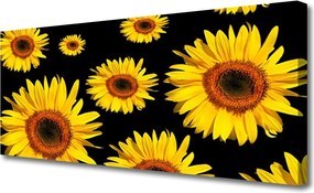 Obraz canvas Słoneczniki w Pełnym Słońcu